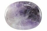 1.8" Polished Chevron Amethyst Worry Stones - Photo 3